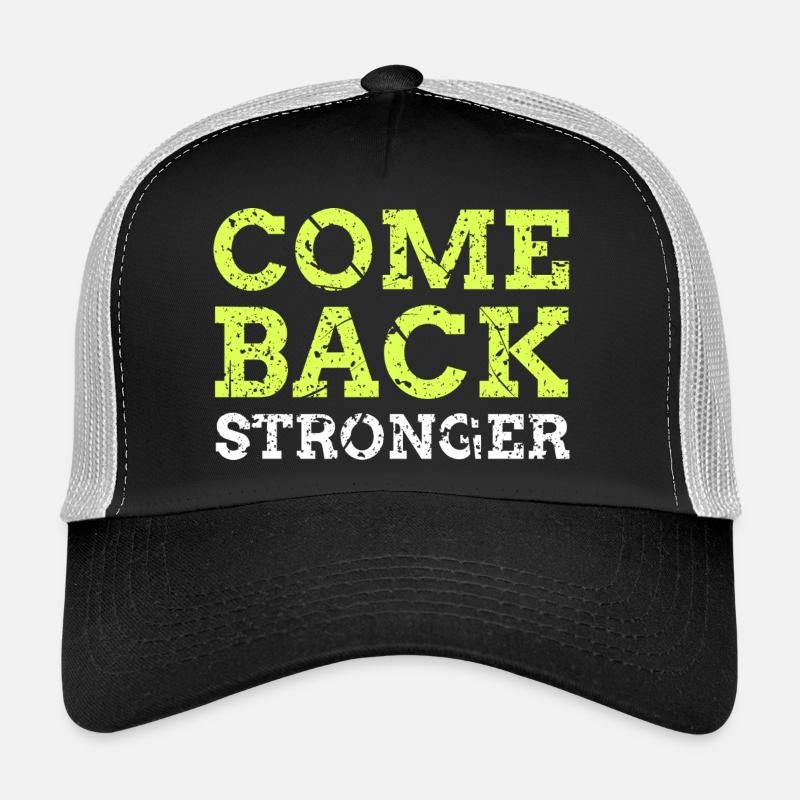 Revenez plus fort Casquette trucker 