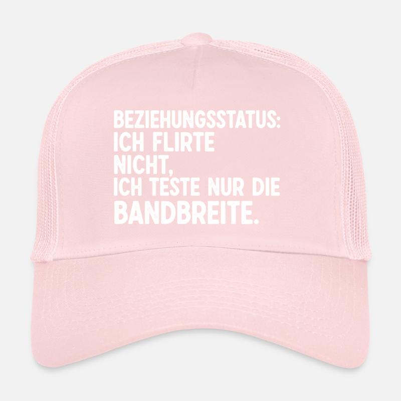 Statut relationnel : Je ne flirte pas Casquette trucker 