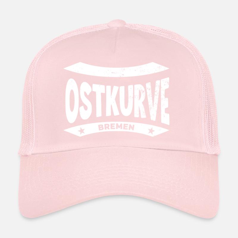 Sweat à capuche Bremen Stadium Ostkurve, vert-blanc Casquette trucker 