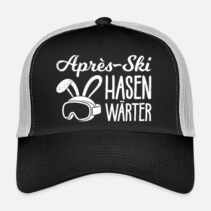 Après Ski Instructor APRES-SKI BUNNY WARDEN FUNNY Trucker Cap