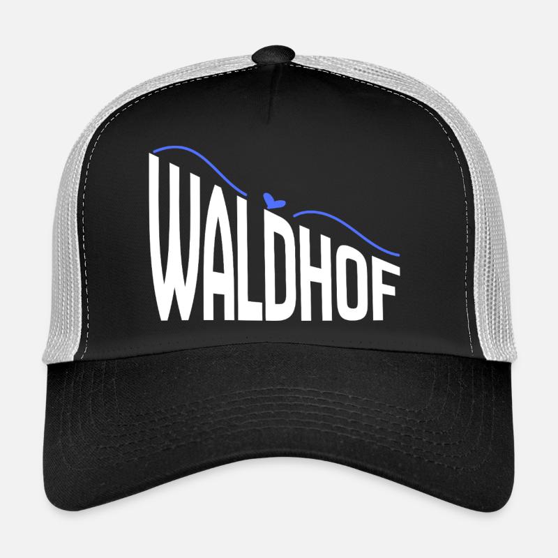 Waldhof - Trucker Cap - Schwarz/Steingrau