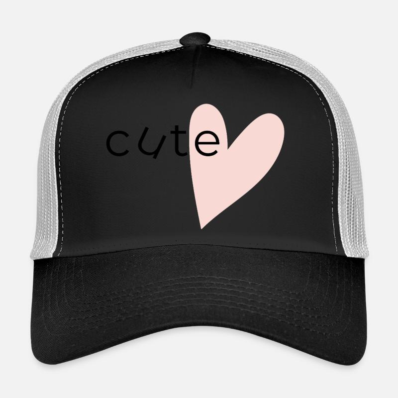 E-Heart Minimal - Mignon Casquette trucker 
