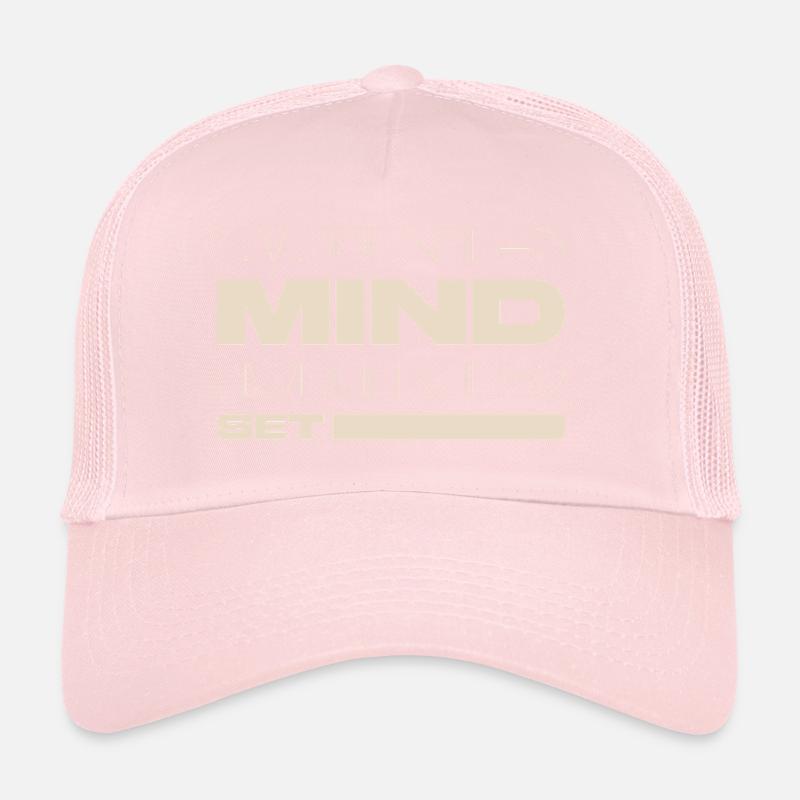 Mindset – Motivation & Success Mentality Statement Trucker Cap