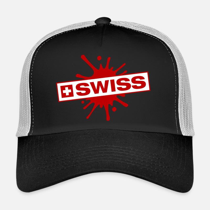 Blobs de Suisse Casquette trucker 