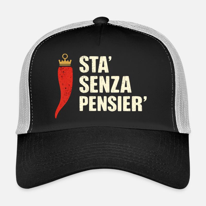 Er denkt nicht darüber nach. Trucker Cap