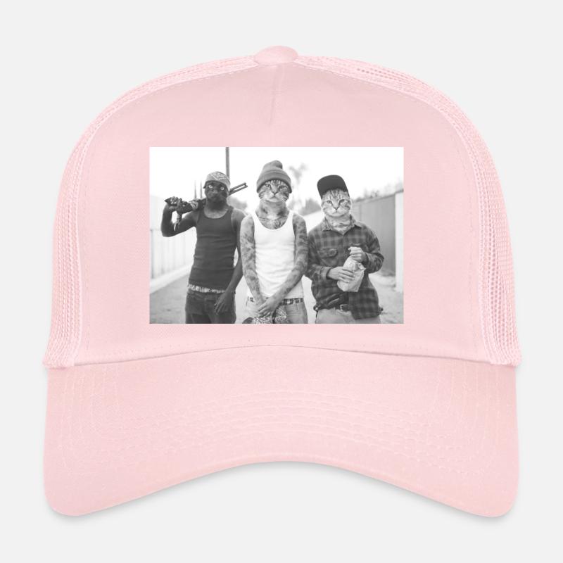 Trio Charognards Chats Casquette trucker 
