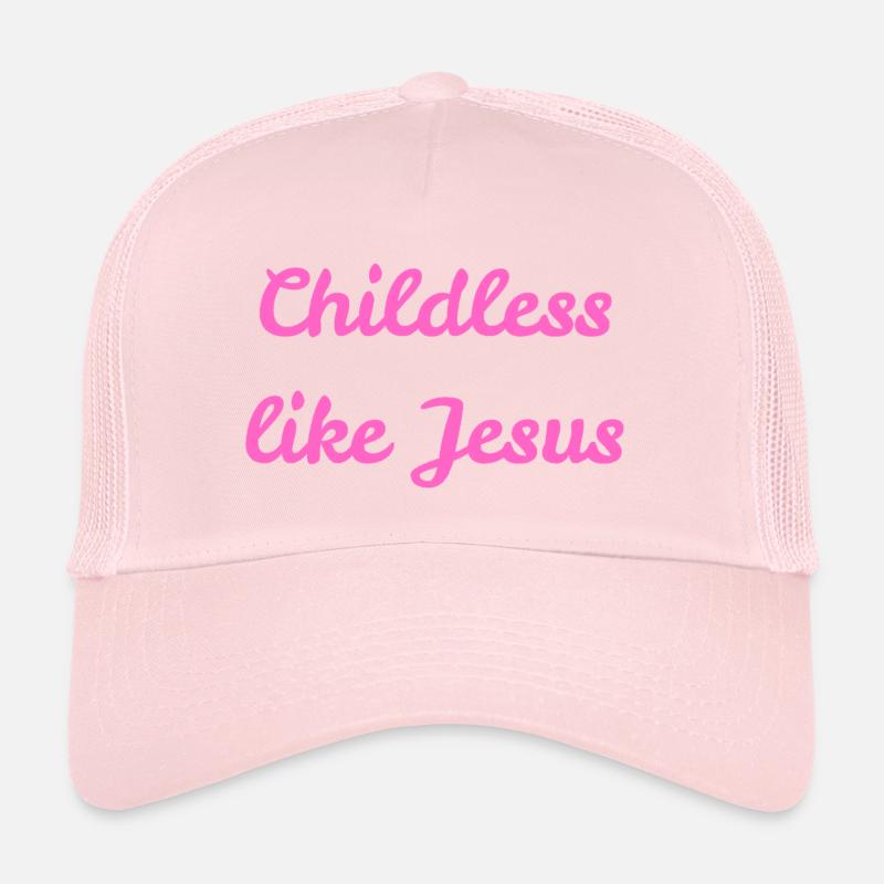 Sans enfants comme Jésus Casquette trucker 