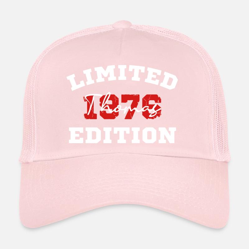 Édition limitée du t-shirt d’anniversaire de Thomas 1976 Casquette trucker 