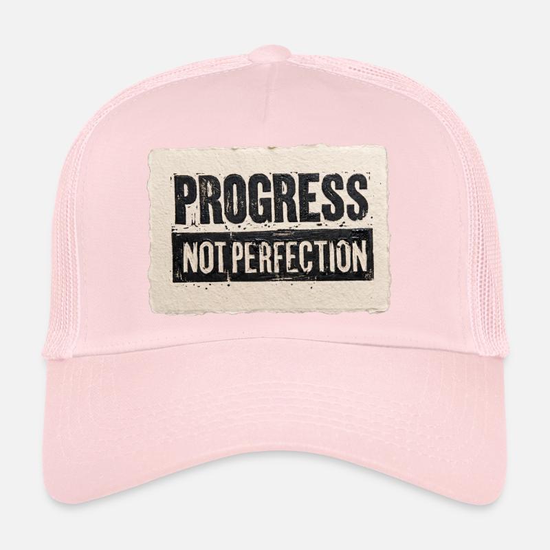 Progrès-pas-perfection Casquette trucker 