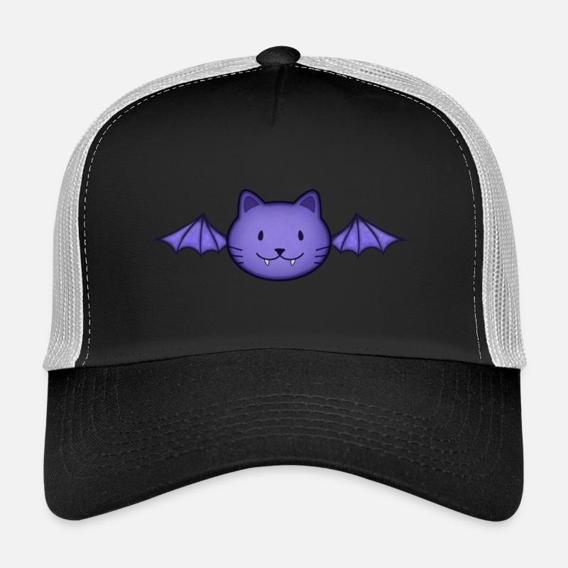 Chat chauve-souris Casquette trucker 