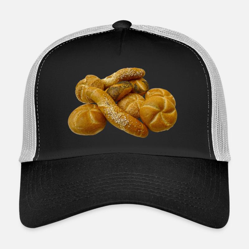 brot broetchen crossaint baecker baguette bread bu Trucker Cap