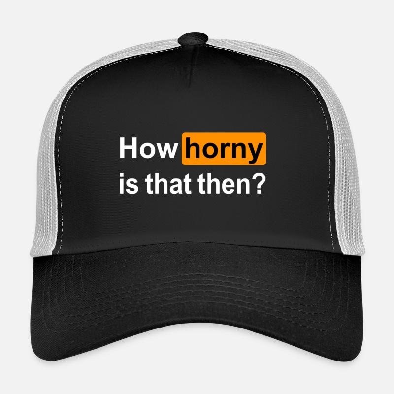C'est excitant, alors? C'est cool? P.hub-Style Casquette trucker 