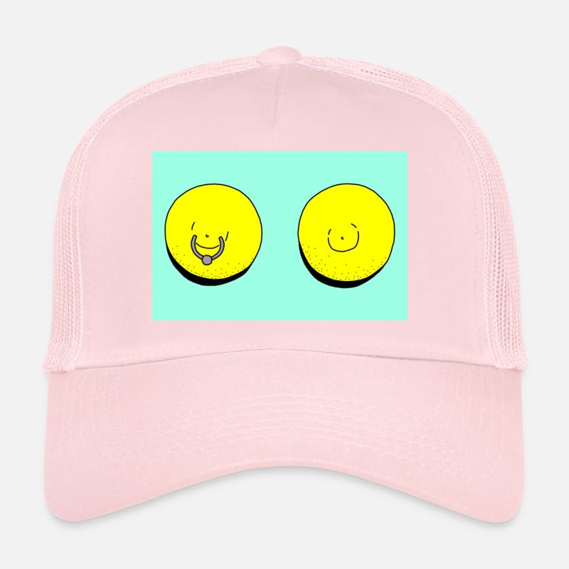 zitrone piercing tuerkis Trucker Cap