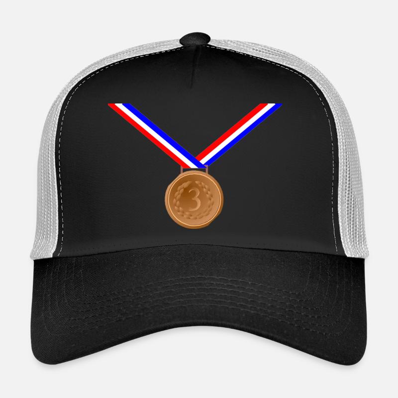 Bronze Medal 3rd Trucker Cap