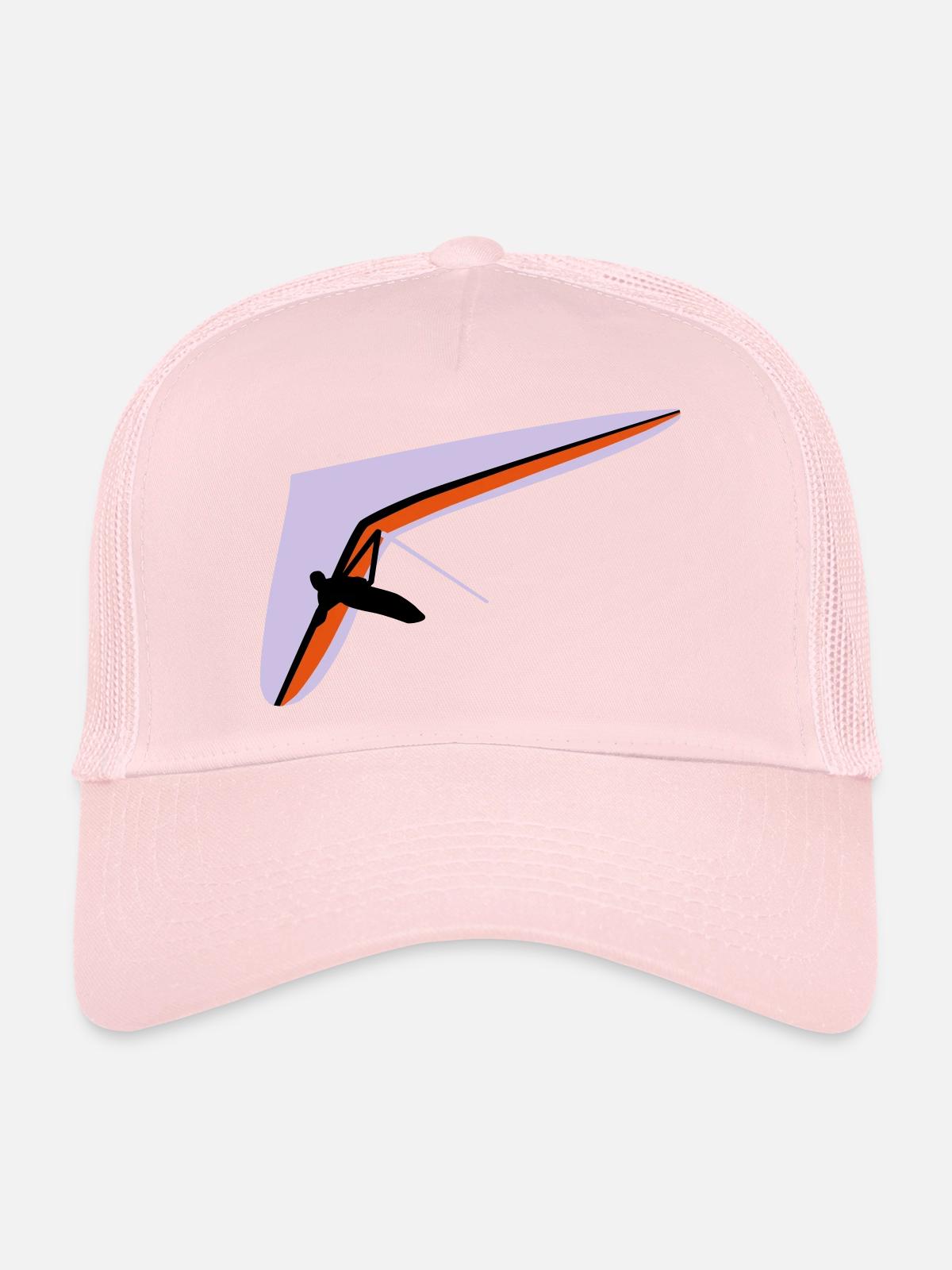 Delta - Casquette trucker - rose pâle - Devant