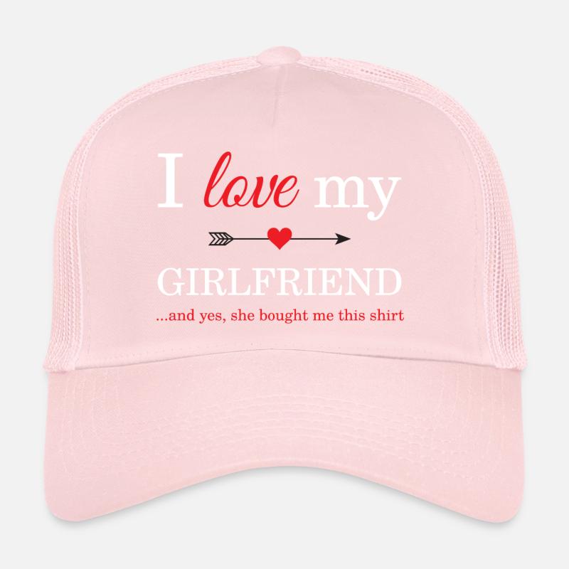 J'aime ma copine Casquette trucker 