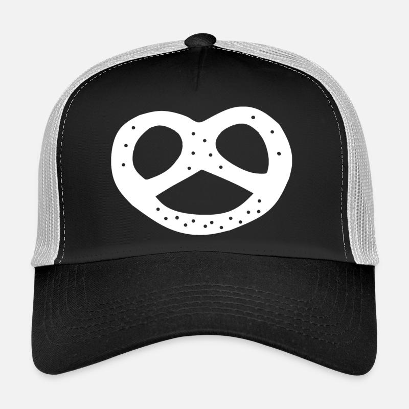 Bake Pretzel Baker Baker Template Symbols Trucker Cap