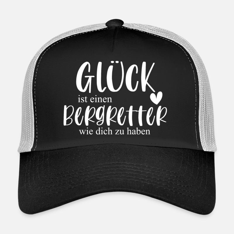 Bergretter Berg Klettern Geschenk Trucker Cap