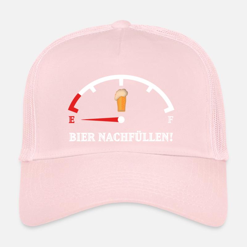 Bier nachfüllen! Lustiger Spruch Trucker Cap