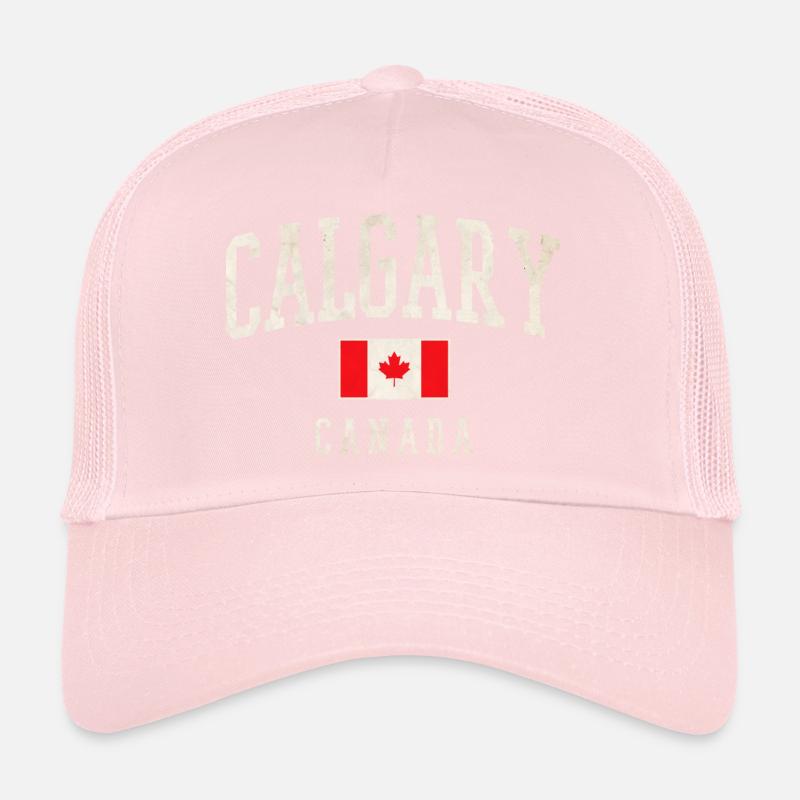 Calgary Kanada Vintage Trucker Cap