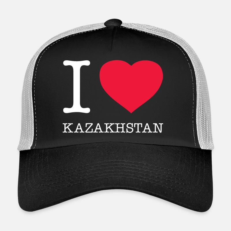 J’AIME LE KAZAKHSTAN Kasachstan Casquette trucker 