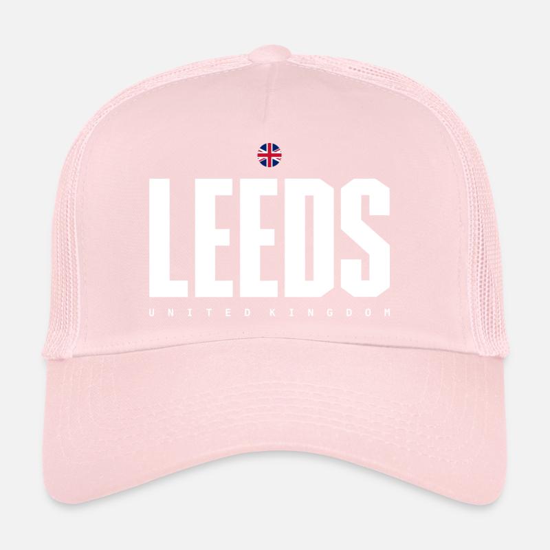 Leeds City Logo Graphic Tee Trucker Cap