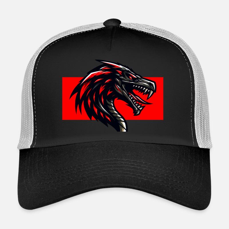 Dragon Rouge Casquette trucker 