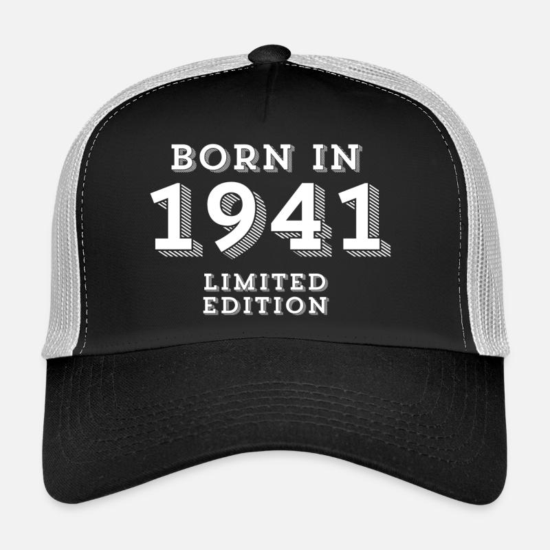 83 ans, année de naissance, date de naissance Casquette trucker 