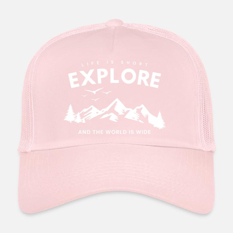 Explorer la citation d’aventure Casquette trucker 