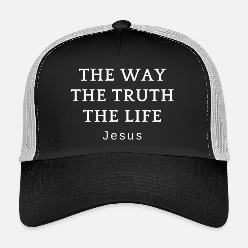 Jésus est le chemin Casquette trucker 