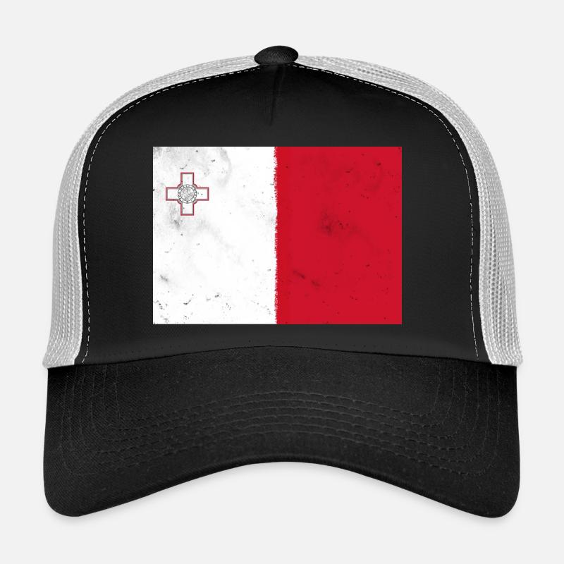 Drapeau de Malte Casquette trucker 