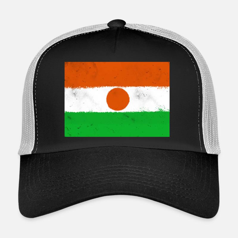 Drapeau du Niger Casquette trucker 