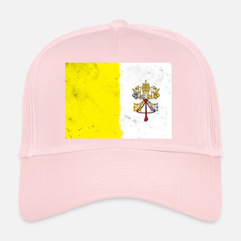 Drapeau du Vatican Casquette trucker 
