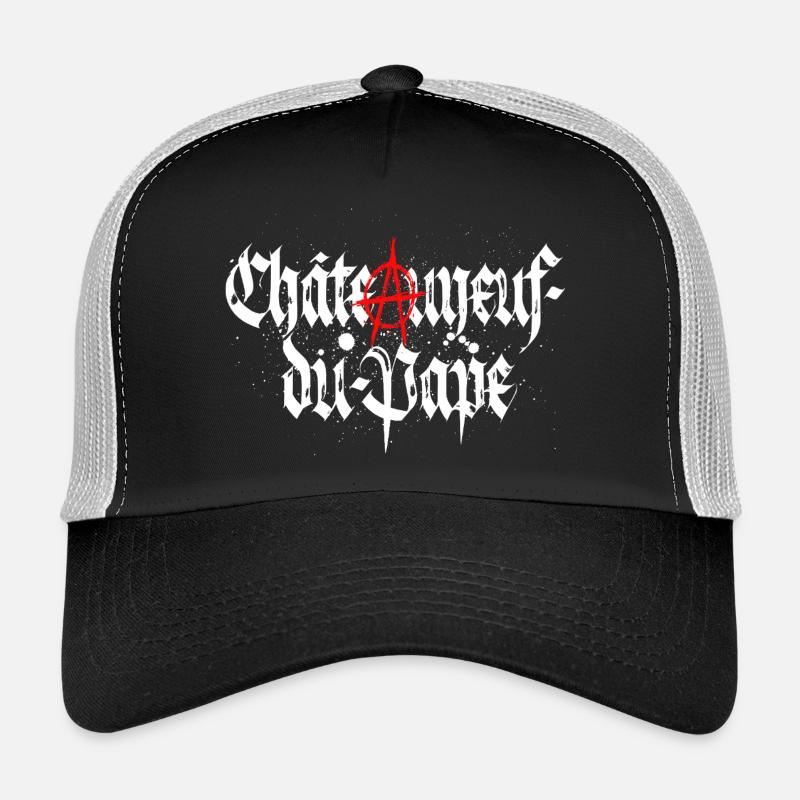 Chateauneuf-du-pape_anarchie Trucker Cap