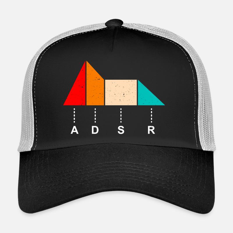 ADSR Sound Hüllkurve Synthesizer Envelope Klang Trucker Cap