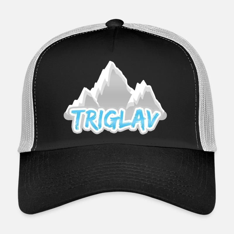 Le Triglav comme une montagne Casquette trucker 