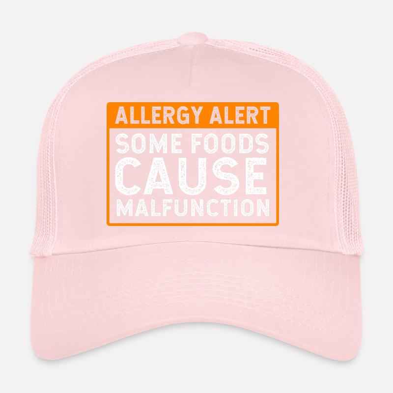 Allergie alimentaire Casquette trucker 