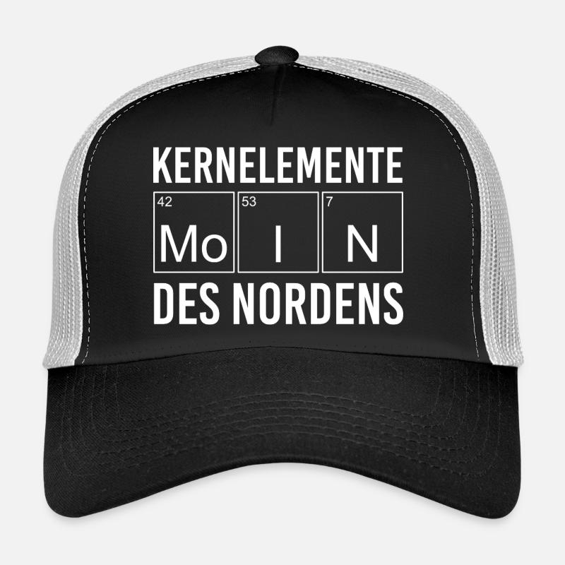Éléments centraux du nord de l’Allemagne Casquette trucker 