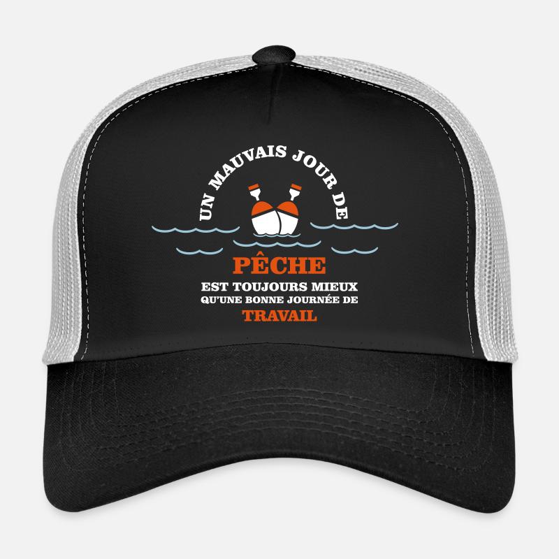 Humour de pêcheur  Casquette trucker 