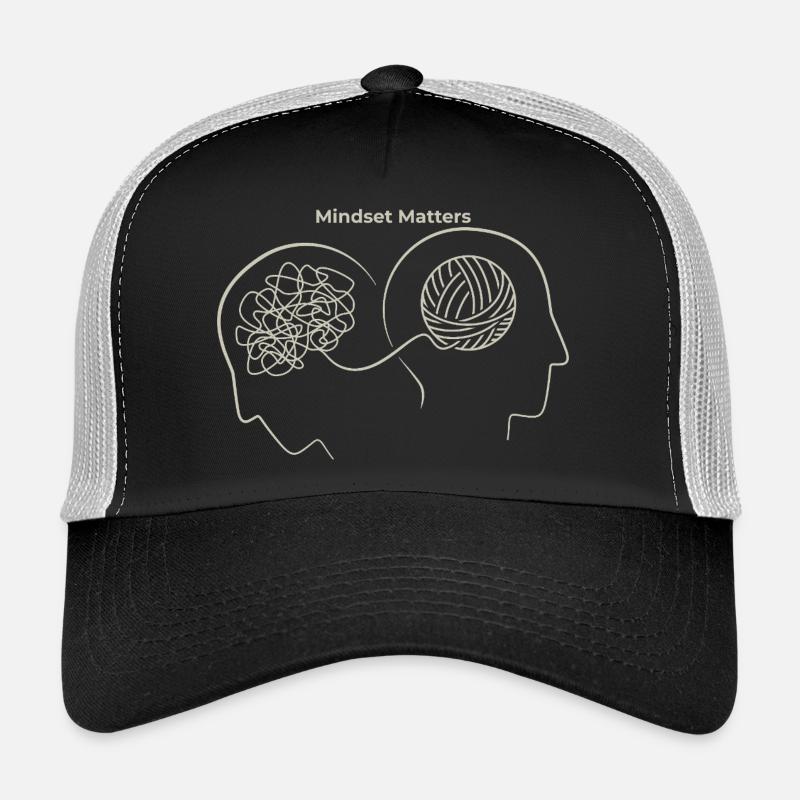 Mindset Matters: Thought Nodes - Trucker Cap - black/stone grey