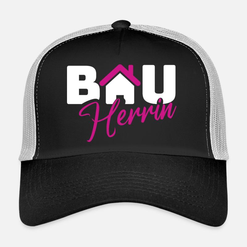 Logo style constructeur Casquette trucker 