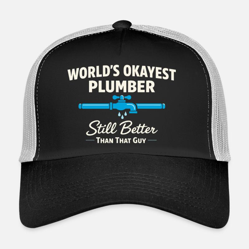 Pfeifenflüsterer, Klempnerhandwerk, Humor-geschenk Trucker Cap