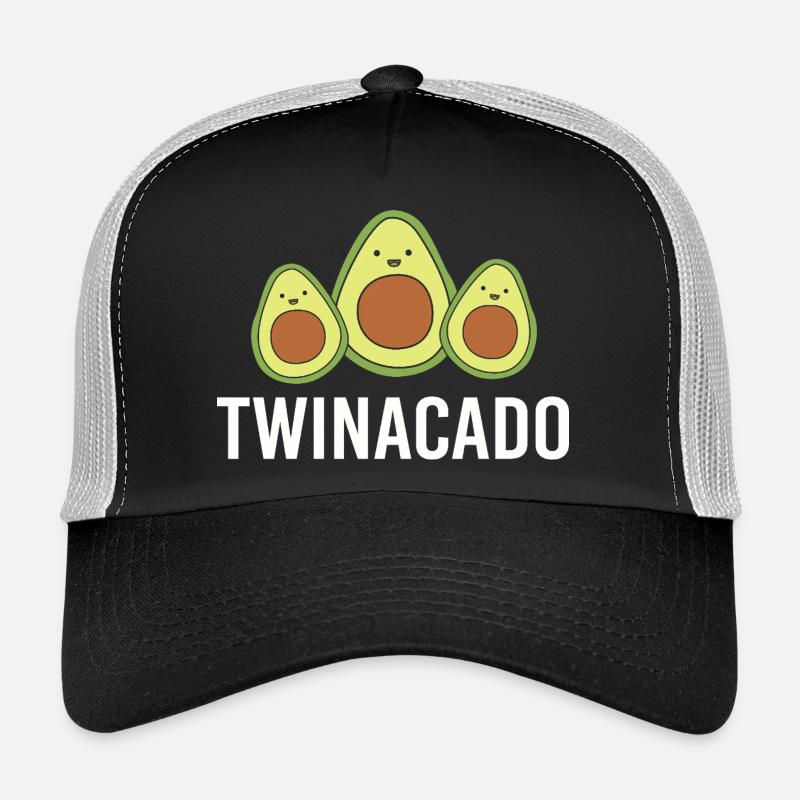 Cadeau de maman jumelle Casquette trucker 