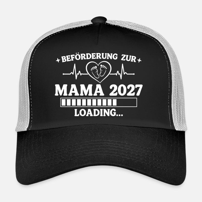 Mama 2027 Loading – Beförderung zur Mutter Trucker Cap