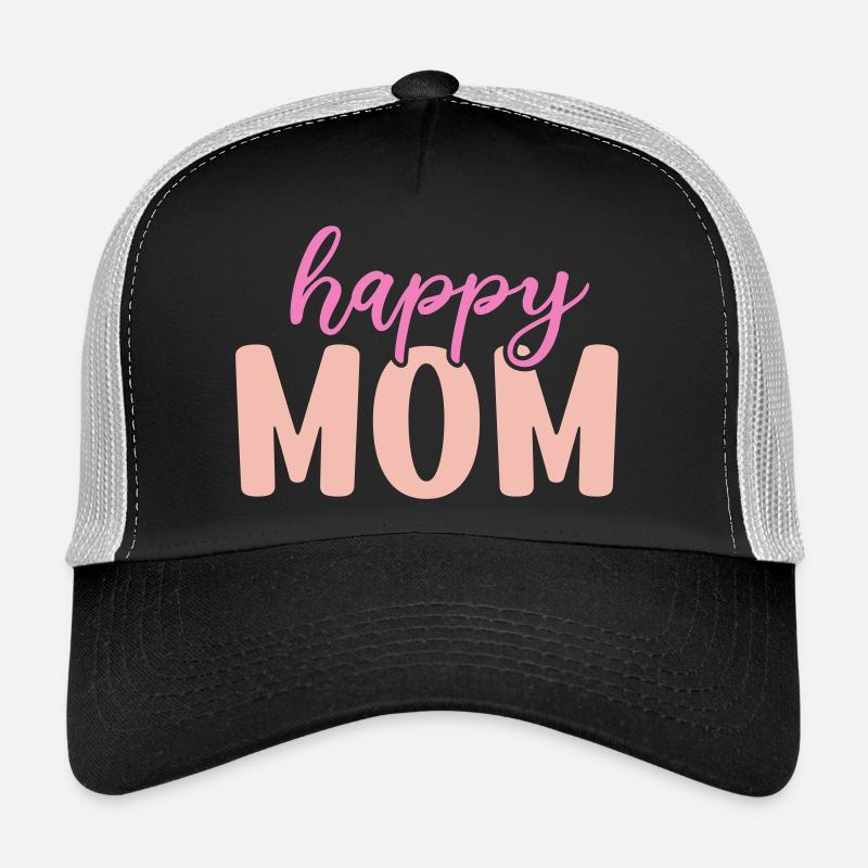 Maman heureuse Casquette trucker 