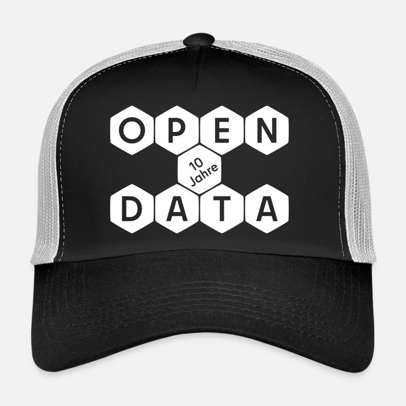 Open Data 10 Jahre Jubiläum (hell) Trucker Cap