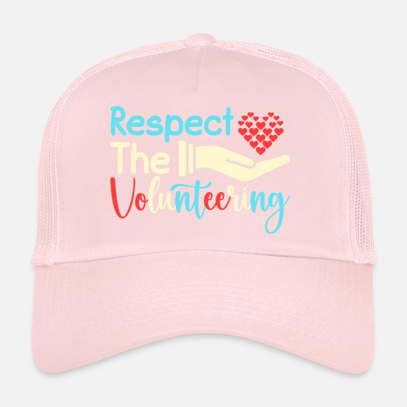 Appréciation du bénévole Respect du bénévole Casquette trucker 