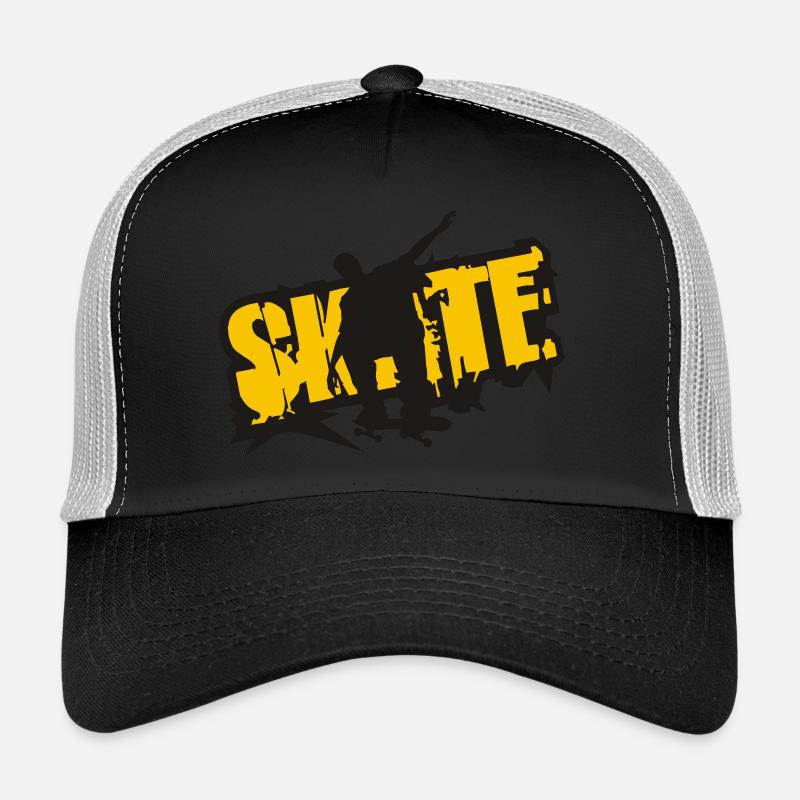 Skate - Trucker Cap - black/stone grey