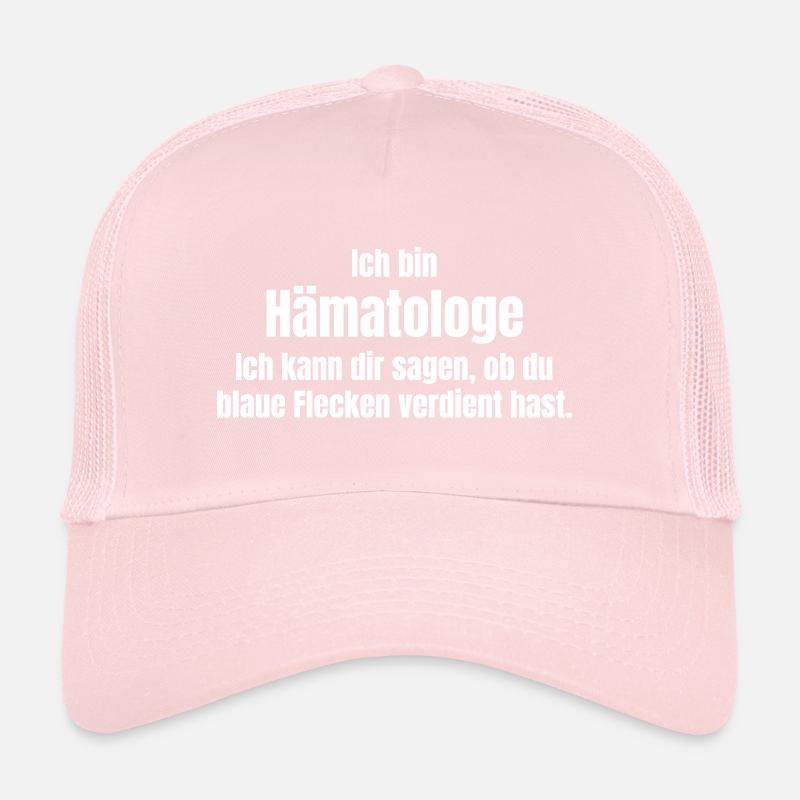 Un hématologue pose un diagnostic Casquette trucker 