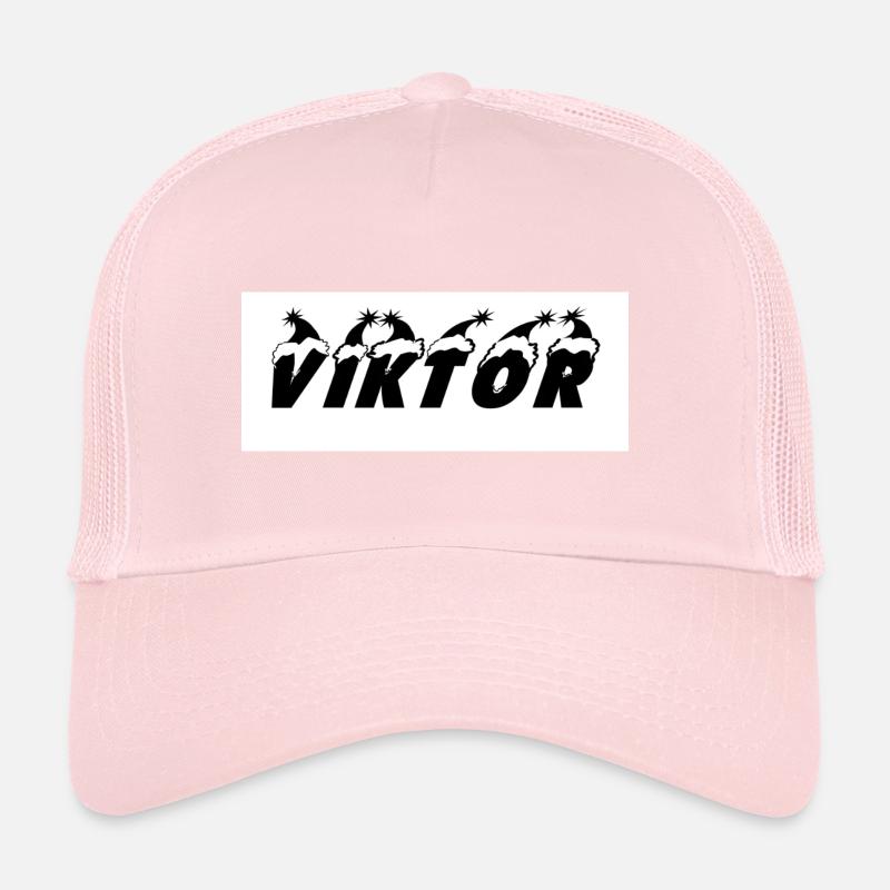 Silhouette de Viktor avec motifs d'étoiles Casquette trucker 